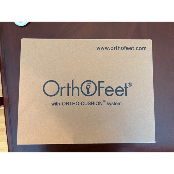 Orthofeet Coral New in Box Black Athletic Walking Shoes Women’s 10 Wide - Picture 11 of 12